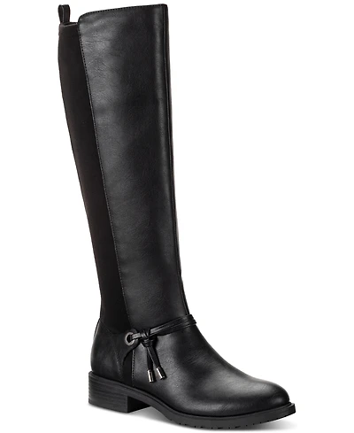 Style & Co Women's Verrlee Riding Boots, Created for Macy's