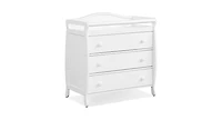 Baby Changing Table with 3 Drawers and Safety Belt