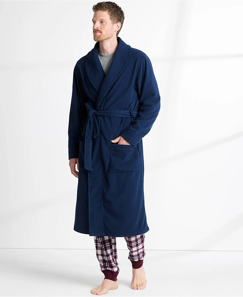 Lands' End Men's Fleece Robe
