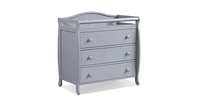 Baby Changing Table with 3 Drawers and Safety Belt