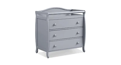 Baby Changing Table with 3 Drawers and Safety Belt