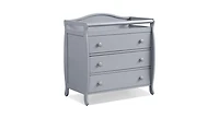 Baby Changing Table with 3 Drawers and Safety Belt