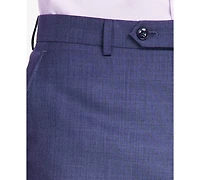 Michael Kors Men's Classic-Fit Wool-Blend Stretch Solid Suit Separates Pant