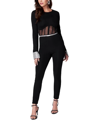 Bebe Women's Embellished Jumpsuit