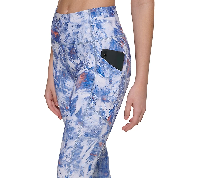 Calvin Klein Performance Printed High-Rise 7/8 Leggings