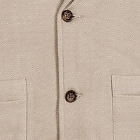 Hope & Henry Men's Fleece Blazer with Elbow Patches