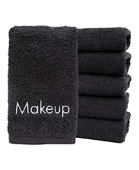 Embroidered Makeup Remover Towels (Pack of 6), 11x17 in., Color Options, 100% Cotton Fingertip