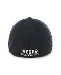 Men's '47 Brand Black Vegas Golden Knights Classic Franchise Flex Hat