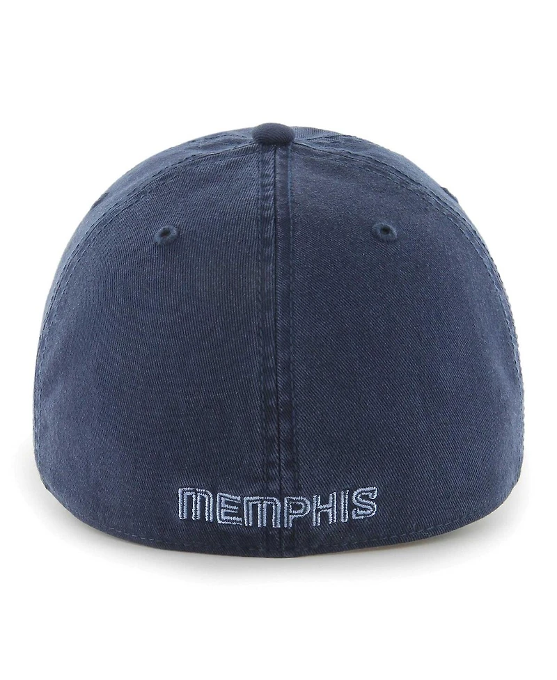 Men's '47 Brand Navy Memphis Grizzlies Classic Franchise Fitted Hat