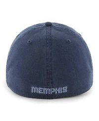 Men's '47 Brand Navy Memphis Grizzlies Classic Franchise Fitted Hat