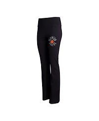 Women's Concepts Sport Black Clemson Tigers Enclave Tri-Blend Flared Leggings