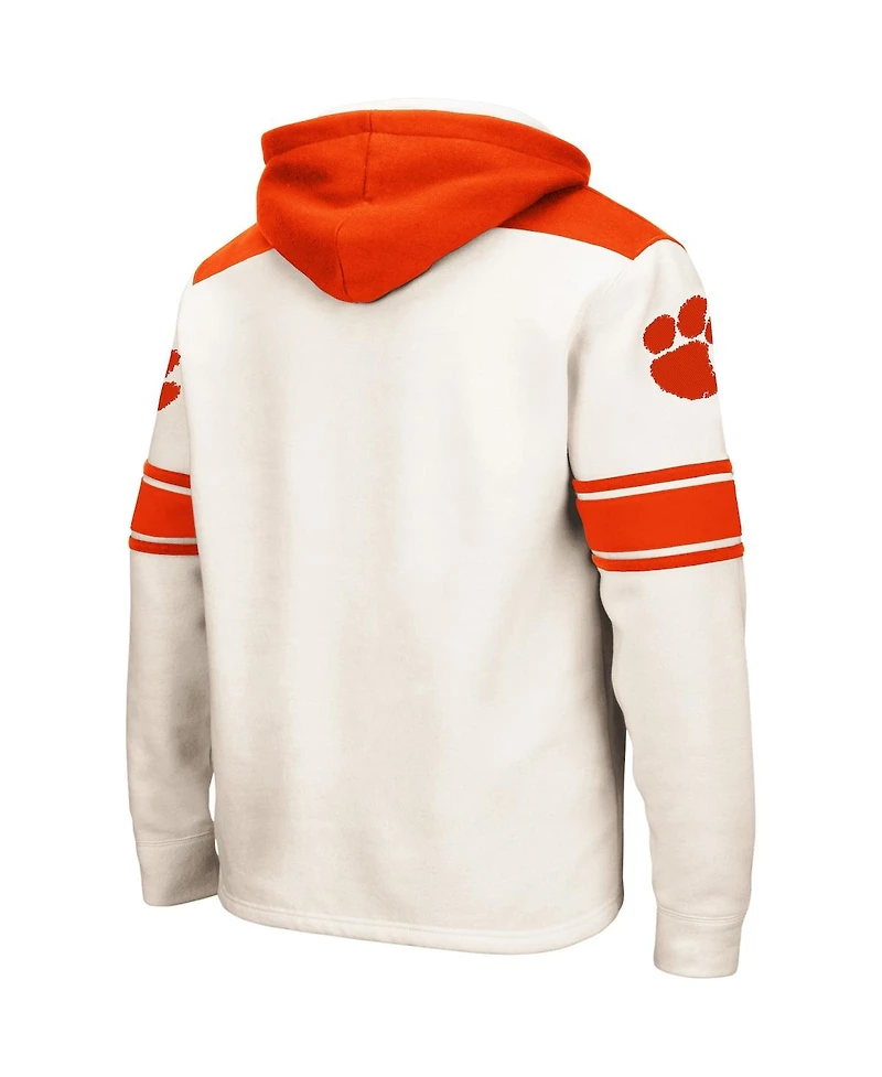Colosseum Men's Clemson Tigers 2.0 Lace-Up Hoodie