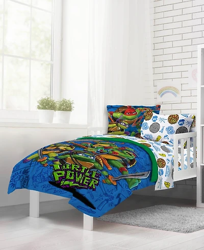 Teenage Mutant Ninja Turtle Movie Collection Mutant Mayhem -Pc. Comforter Set