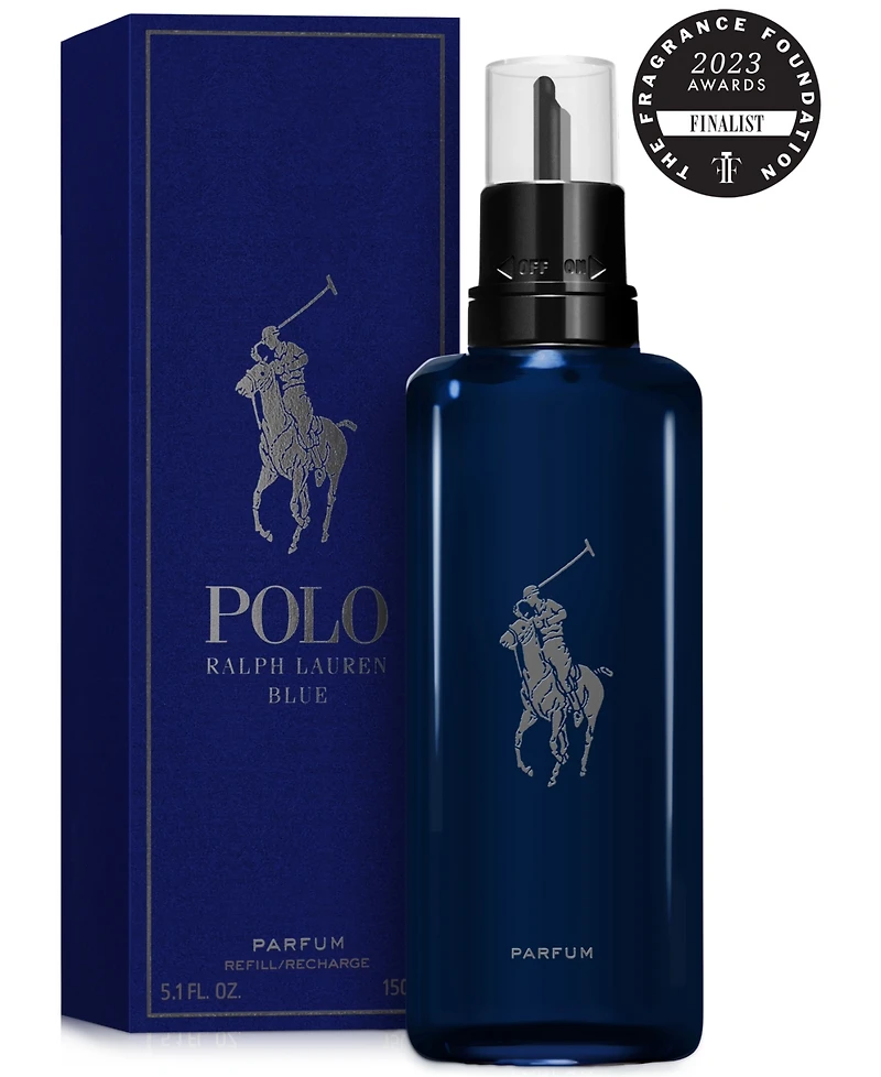 Ralph Lauren Polo Blue Parfum Refill, 5.1 oz.