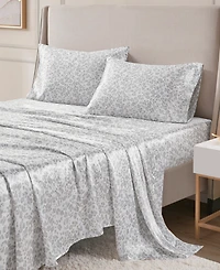 Madison Park Essentials Printed Satin Sheet Set