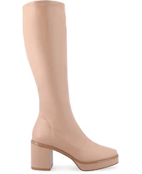 Journee Collection Women's Alondra Narrow Calf Platform Boots