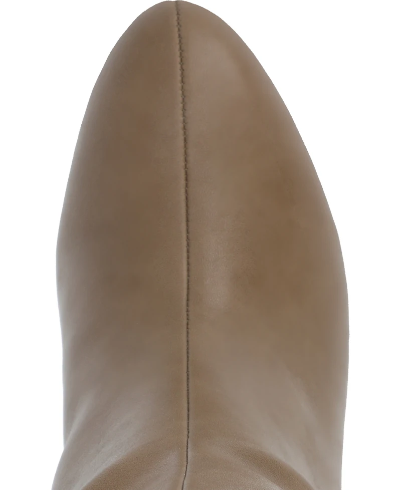 Journee Collection Women's Jovey Kitten Heel Tall Boots