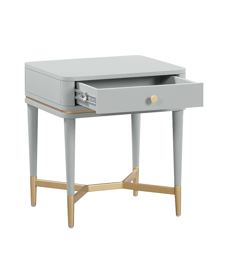 Tov Furniture 1 Piece Wood Drawer Nightstand