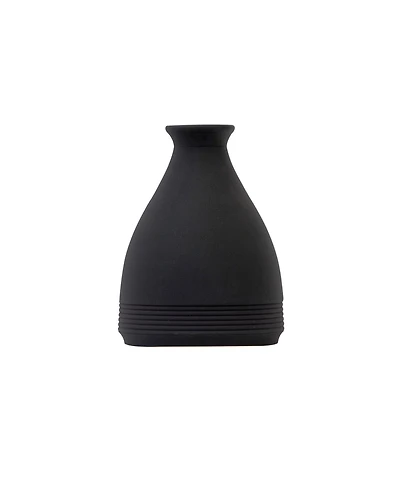 Nearly Natural 10" Cone Stone Vase Matte