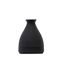 Nearly Natural 10" Cone Stone Vase Matte