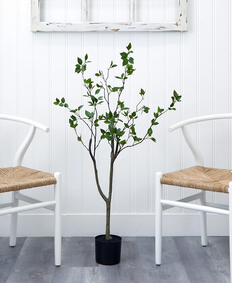 Nearly Natural 48" Minimalist Citrus Artificial Tree