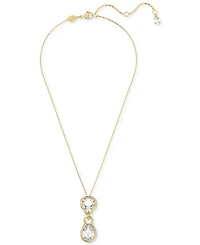 Swarovski Gold-Tone Mixed Crystal Pendant Necklace, 15-3/4" + 2-3/4"