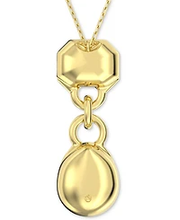 Swarovski Gold-Tone Mixed Crystal Pendant Necklace, 15-3/4" + 2-3/4"