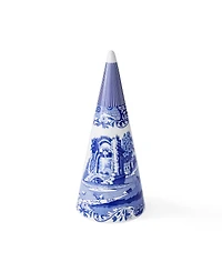 Spode Blue Italian Coned Shaped Topiary