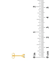 Certified Near Colorless Diamond Stud Earrings (1/3 ct. t.w.) in 18k White or Yellow Gold