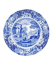 Spode Blue Italian Dinner Plates, Set of 8