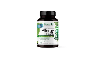 Emerald Labs Allergy Health with Vitamin C, Quercetin, and Bromelain - Natural Allergy Pills and Antihistamine Support