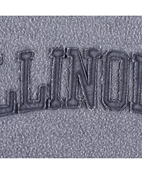 Women's Pressbox Navy Distressed Illinois Fighting Illini Ponchoville Pullover Sweatshirt