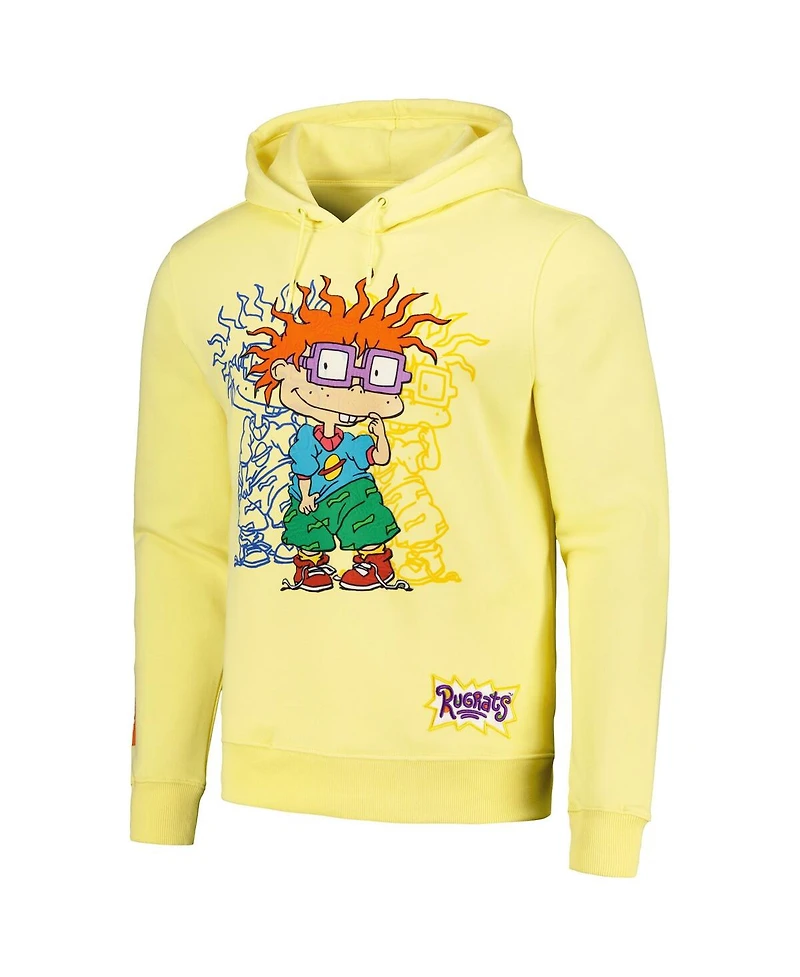 Men's Freeze Max Yellow Rugrats Chuckie Pullover Hoodie
