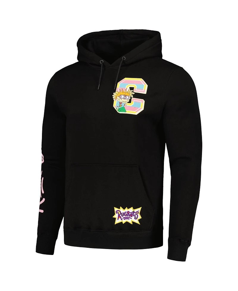 Men's Freeze Max Black Rugrats Chuckie Pullover Hoodie