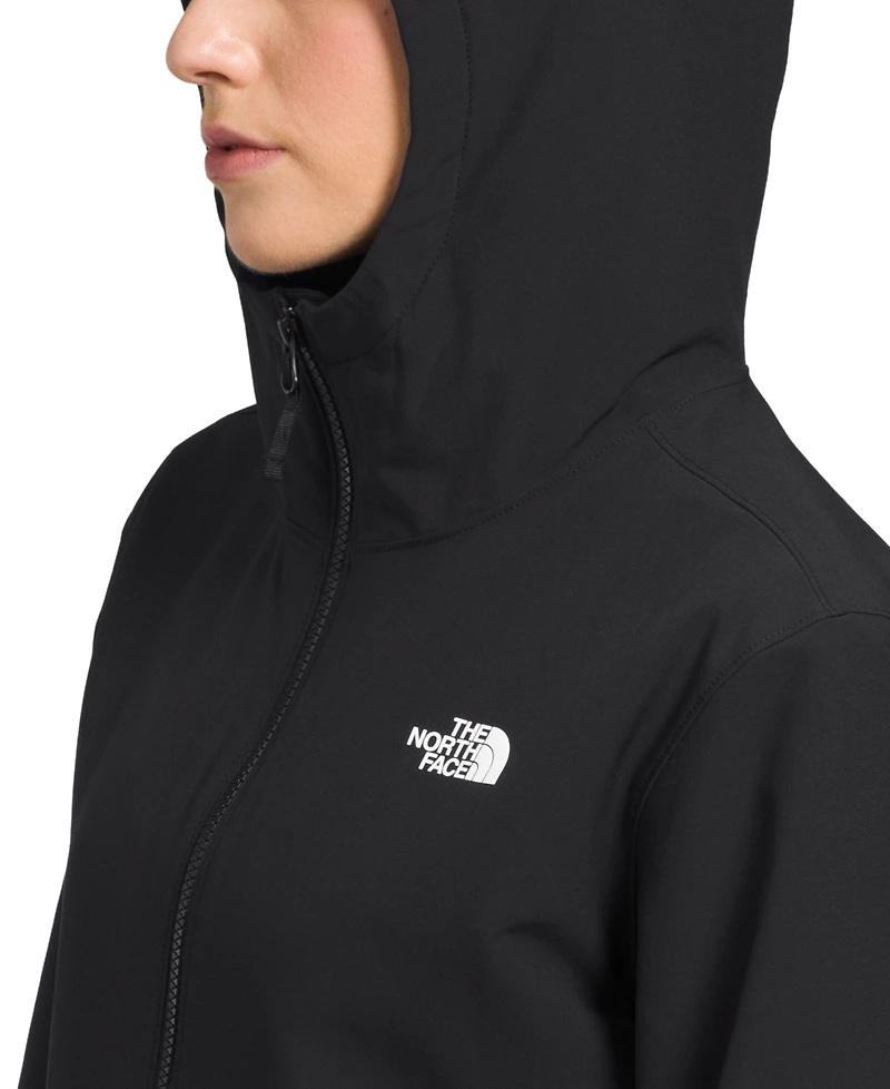 The North Face Women's Shelbe Raschel Zip-Front Fleece-Lined Hoodie Jacket