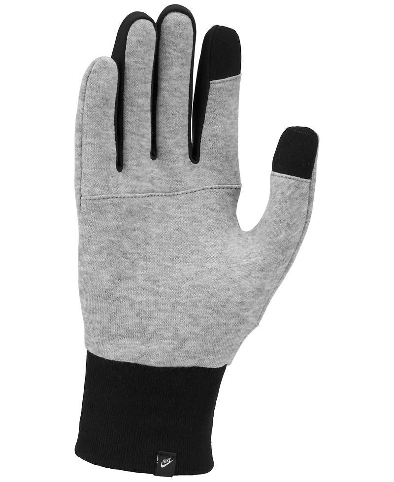 Nike Men's Club Fleece 2.0 Embroidered Logo Tech Gloves