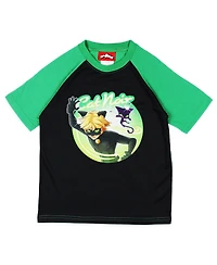 Miraculous: Tales of Ladybug Big Boys Cat Noir 2-Piece Pajama Set Sleepwear