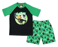 Miraculous: Tales of Ladybug Big Boys Cat Noir 2-Piece Pajama Set Sleepwear