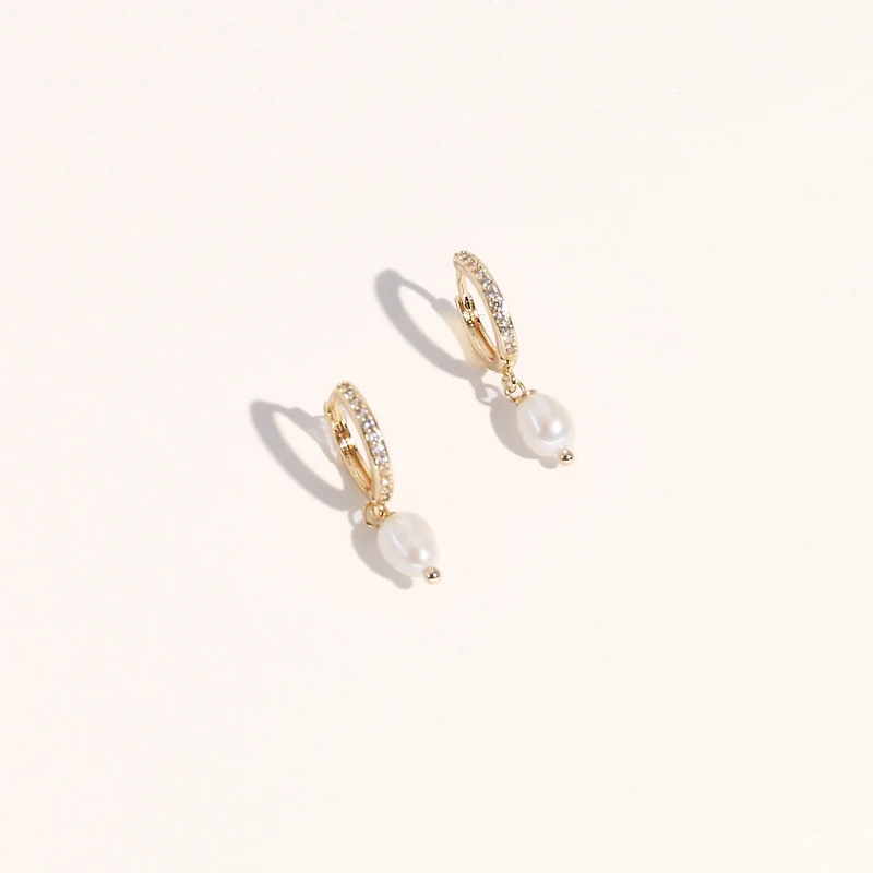 Layla Pearl Drop Earrings For Women