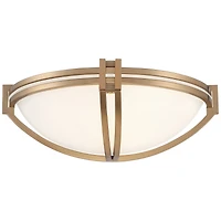 Possini Euro Design Deco Modern Wall Sconce Lighting Soft Gold Hardwired 13 3/4" Fixture White Milky Marbleized Glass Shade for Bedroom Bathroom Vanit