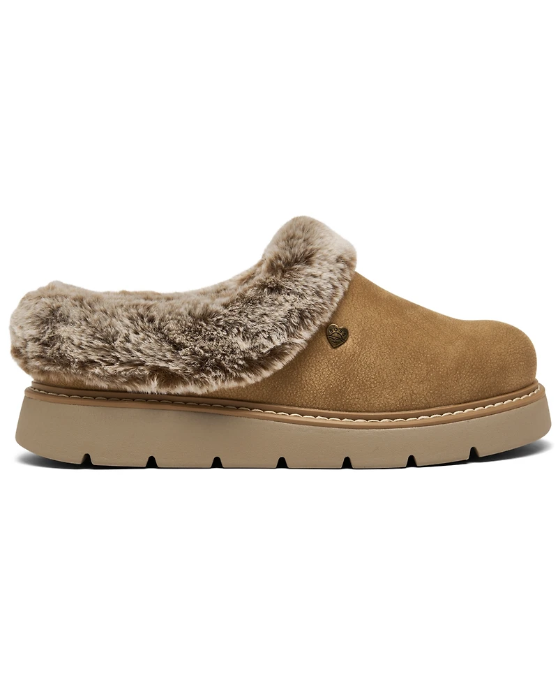 Skechers Women's Bobs Keepsakes Lite - Cozy Blend Comfort Clog Slippers from Finish Line
