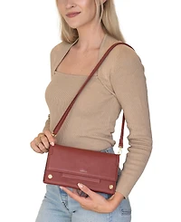 Hammitt Aj Mini Leather Crossbody Clutch