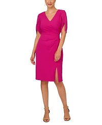 Adrianna Papell Pearl-Trim Cocktail Dress