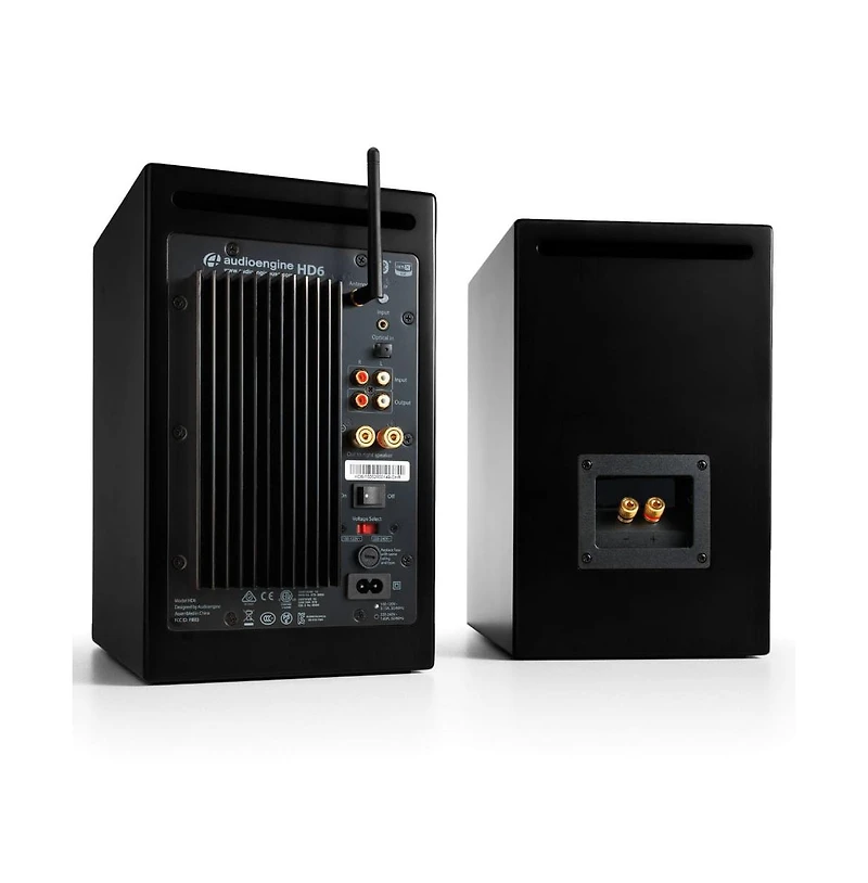 Audioengine HD6 Premium Powered Wireless Bookshelf Speakers - Pair