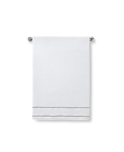 Cassadecor Bowery Stripe Cotton Wash Towel, 13" x 13"