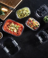 Rubbermaid 2 Piece Brilliance 3.2 Cup Food Storage Container Set