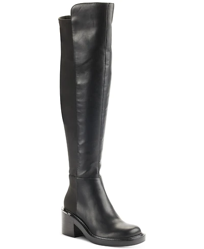 Dkny Women's Dina Over-the- Knee Zip Dress Boots