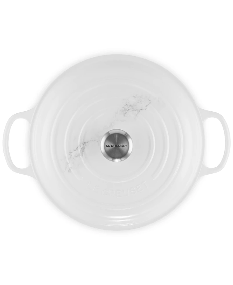 Le Creuset Marble-Motif 3.5-Qt. Enameled Cast Iron Braiser