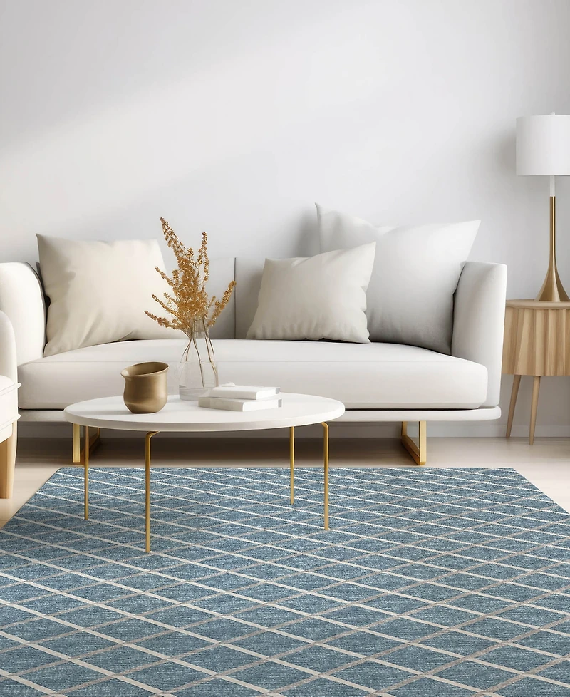 Dalyn York Washable YO1 2'3" x 7'6" Runner Area Rug