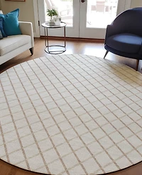 Dalyn York Washable YO1 6' x Round Area Rug